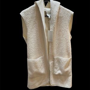 Joie Cream Sherpa Vest